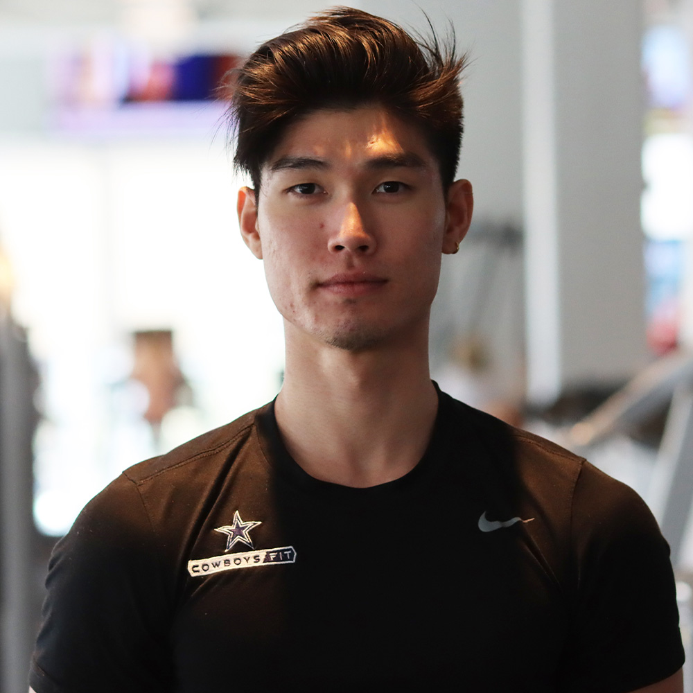 Trainer JJ Tio at Cowboys Fit Frisco